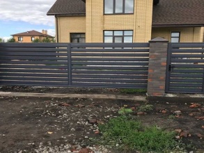 Забор жалюзи 72 метра фото в Симферополе