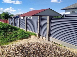 Забор жалюзи 95 метров фото недорого под ключ