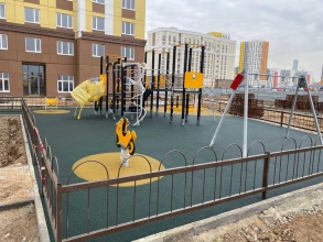 Забор на детскую площадку 35 метров фото недорого под ключ