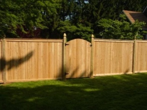 Деревянный забор сплошной 12 метров фото в Симферополе