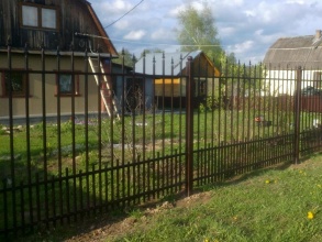 Сварные заборы с утрамбовкой щебнем 12 метров фото в Симферополе