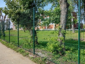 3D заборы для школы 90 метров фото в Симферополе