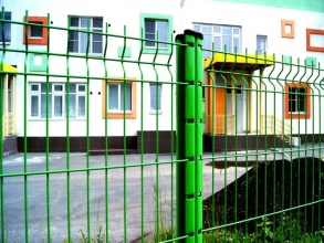 3D заборы для детского сада 90 метров фото цена за метр