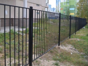 Сварные заборы с утрамбовкой щебнем 20 соток фото цена за метр под ключ